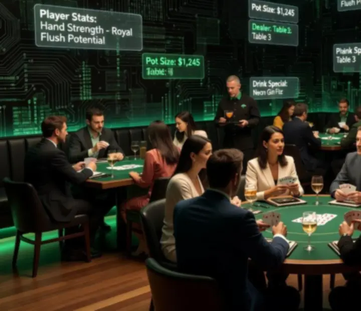 Galeria zdjęć z pokerowych wieczorów w restauracji Kragovelario