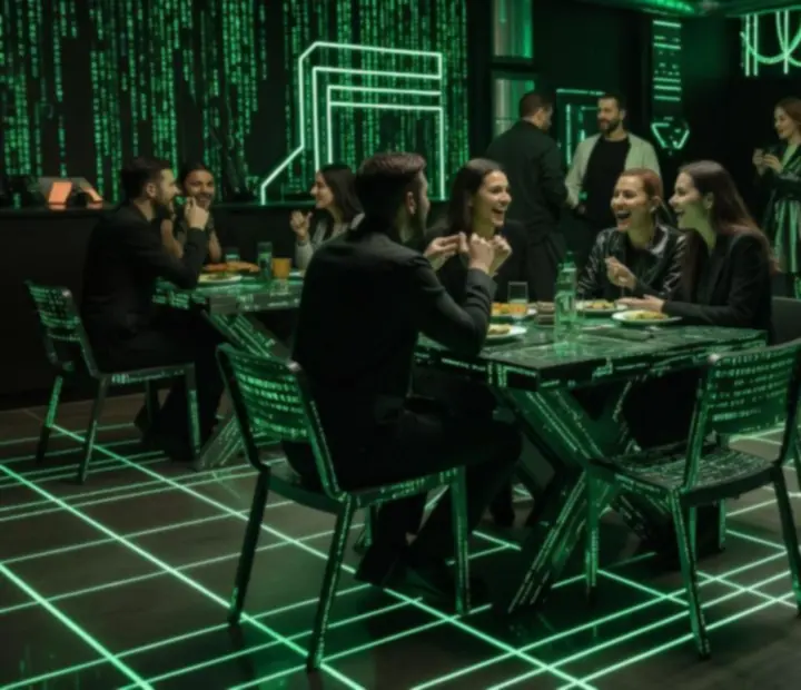 Zdjęcia wydarzeń w restauracyjnej przestrzeni Kragovelario